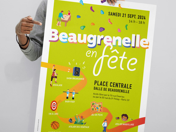 Affiche Beaugrenelle en fête