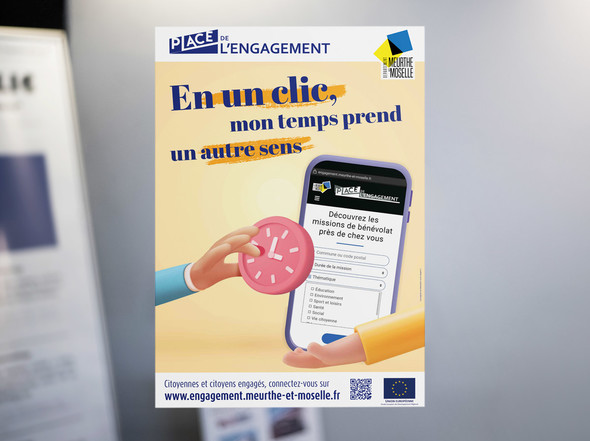 Campagne de communication de relance de la plateforme "Place de l’engagement"